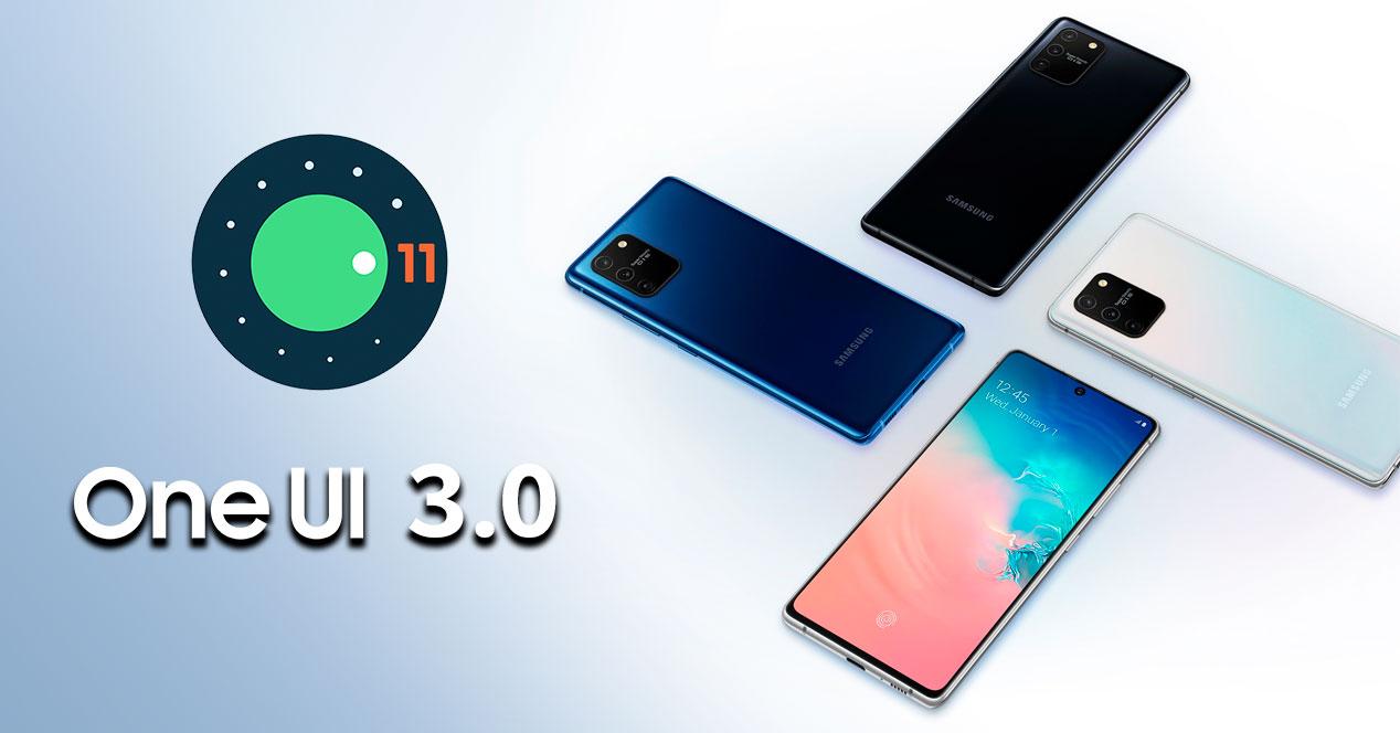 one ui 3.0 android 11 Samsung galaxy s10 lite