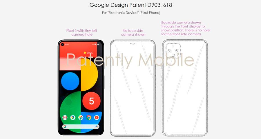 patente google pixel 6