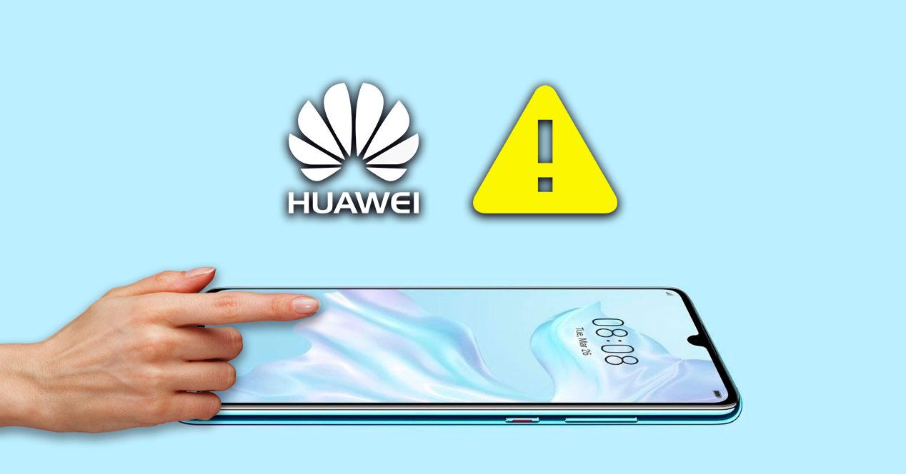Problematisch mit den Tasten des Huawei-Bildschirms