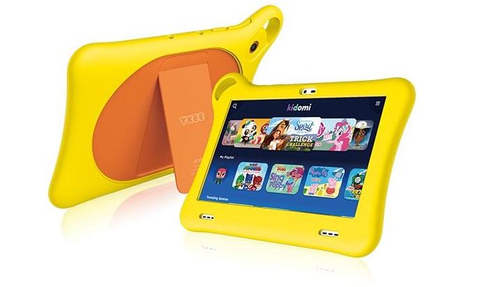 Alcatel tablet amarilla