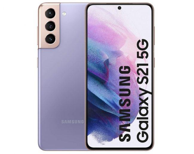 Samsung Galaxy S21 roxo
