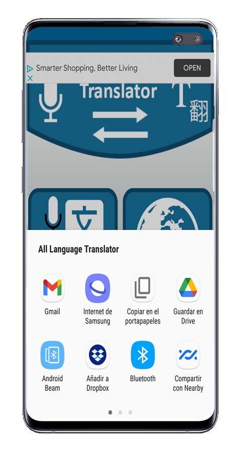 Compartir traducciones Android