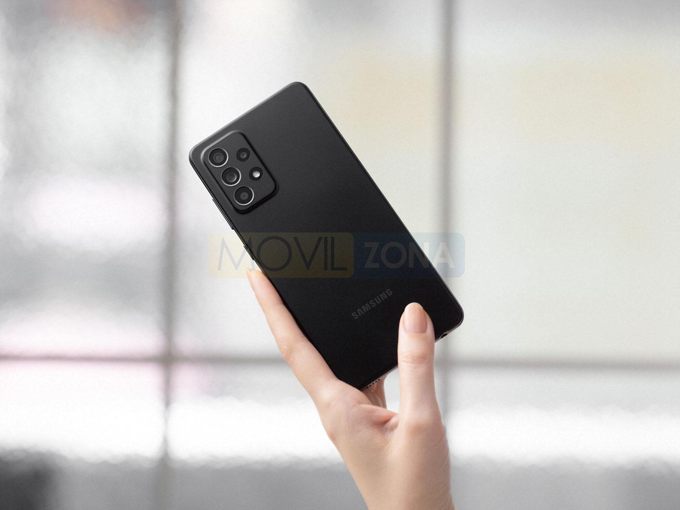 Samsung Galaxy A52 negro