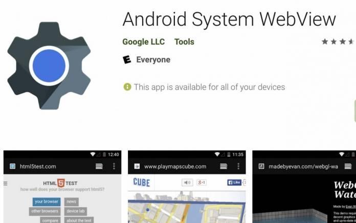 webbview android