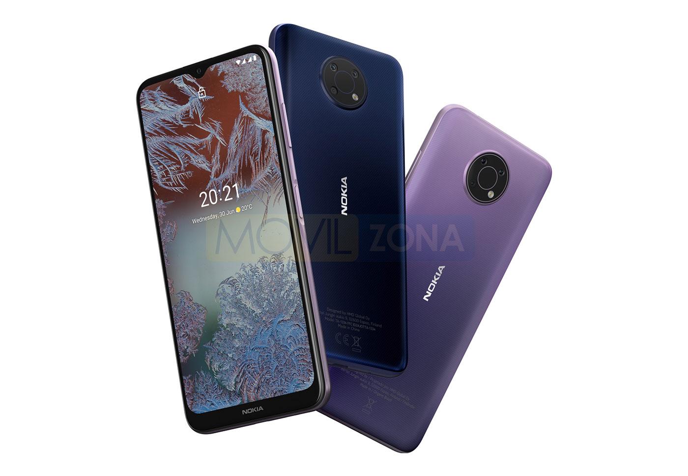 Nokia G10 colores