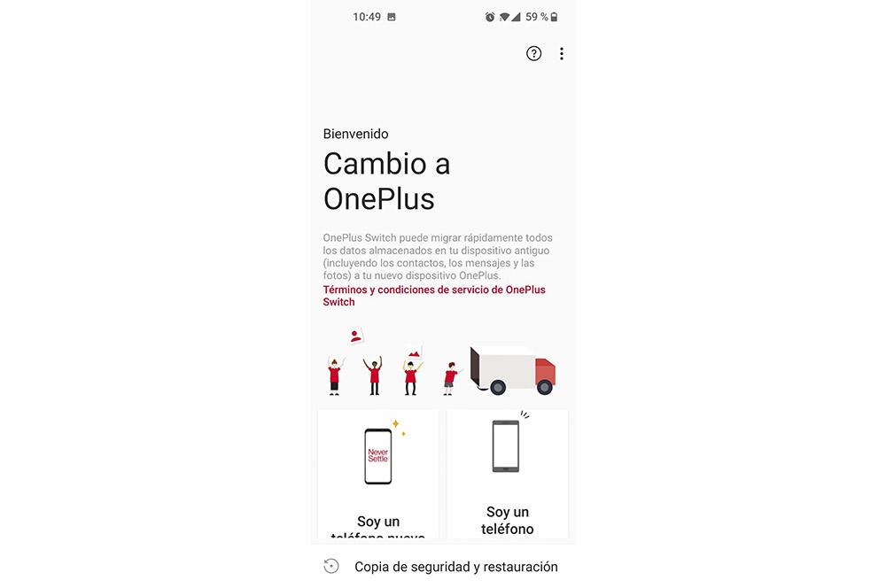 OnePlus Schalter